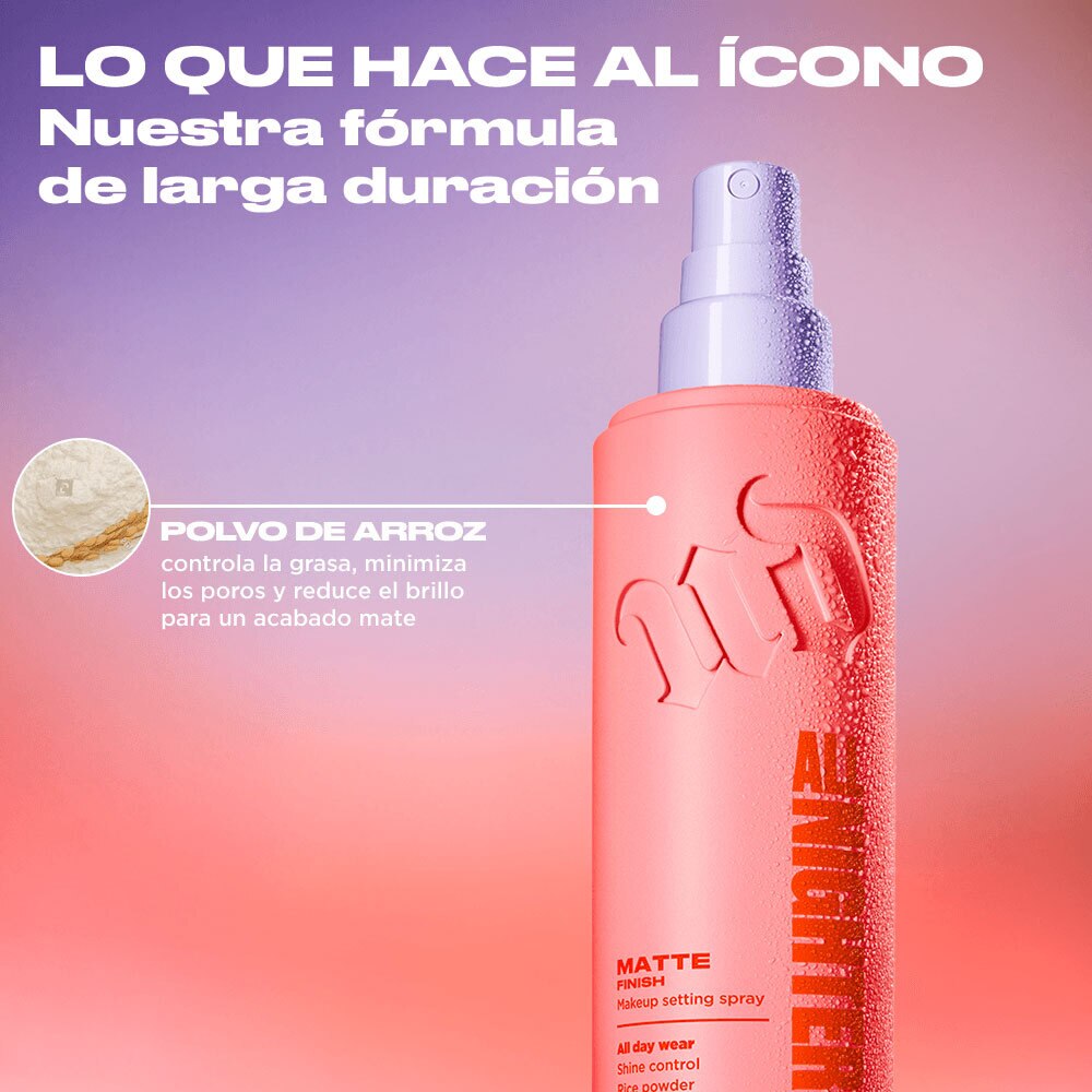ALL NIGHTER SETTING SPRAY MATTE (SPRAY FIJADOR CONTROL GRASA CON ACABADO MATE)